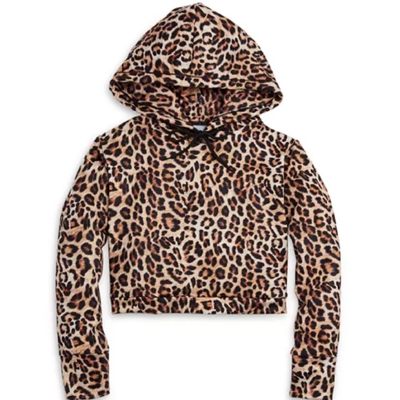 Little Peixoto wild leopard hoodie and leggings set - Picture 2 of 6